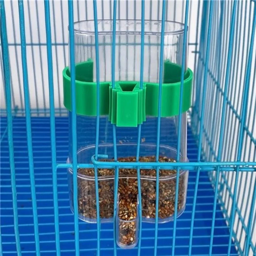 2 Pcs Automatic Bird Water Dispenser, Parrot Bird Water Feeder, Bottles Bird